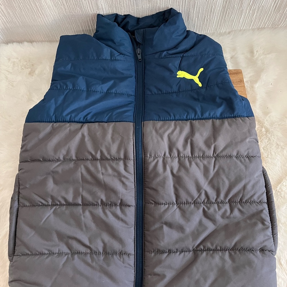 Bundle Puma Puffer Vest Boys Size S